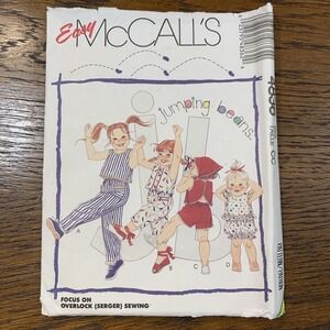 NEW VTG McCall's Sewing Pattern 4836 Jumping Beans Toddler Tops Pants Shorts